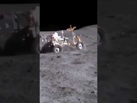The Lunar Roving Vehicle (LRV) - Apollo 16 Moon Mission #apollo #moon