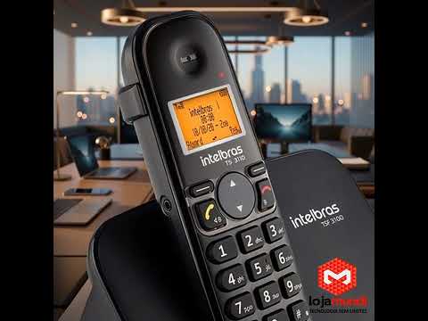 Video do produto Telefone IP Sem Fio Intelbras TIP 1001D DECT 1 Conta SIP PoE