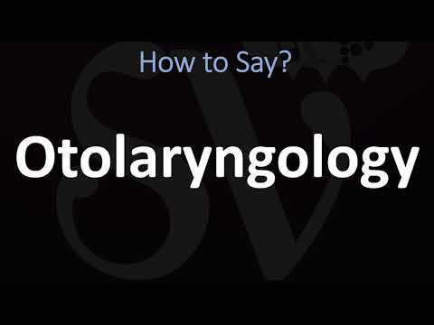 How to Pronounce Otolaryngology? (CORRECTLY)