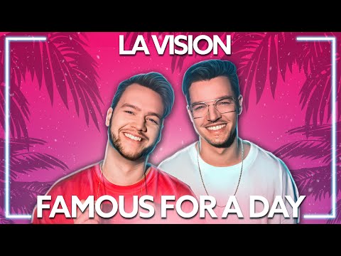 LA Vision, YouNotUs - Famous for a Day  [Lyric Video]