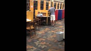 Social Deviance Experiment at the University of Colorado's Norlin Library