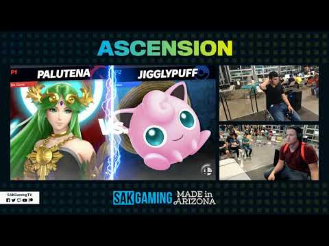 Ascension VI SSBU Losers Semis - Armada|BestNess (Palutena) vs BassMage (Jigglypuff)