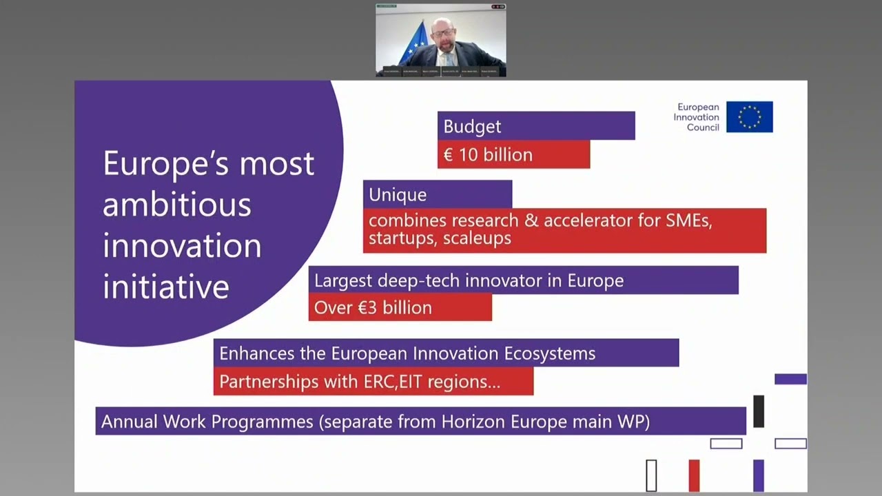 EIC Work Programme 2025 Info Day