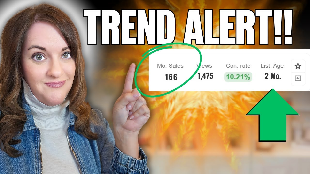 Watch Me Find & Make a VIRAL Design in Minutes! (EASY)