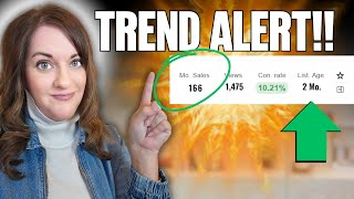 Watch Me Find & Make a VIRAL Design in Minutes! (EASY)