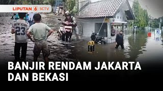 Download lagu Banjir Rendam Jakarta & Bekasi | Liputan 6 mp3