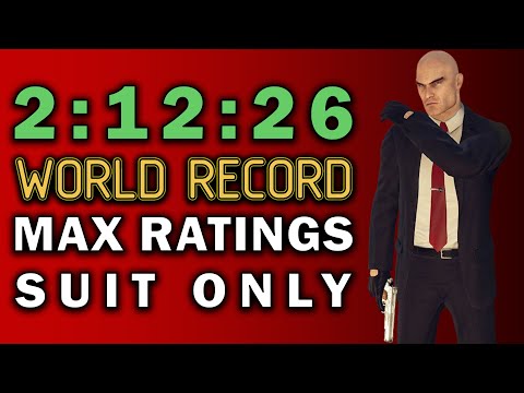 Hitman: Absolution World Record Speedrun Max Ratings SO in 2:12:26