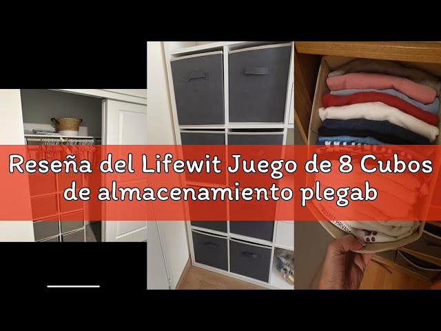 Vídeo relacionado con Idea Nuova Disney Princess - Cubos plegables de almacenamiento, juego de 2, 10 x 10 pulgadas