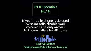 IT Techno-Phobes Limited Tip 16 – IT Support Services In Dudley