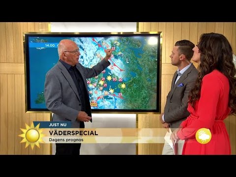 "Här blir det rejäla rotblötor" - Nyhetsmorgon (TV4)