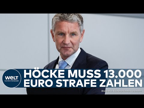 BJÖRN HÖCKE: Landgericht Halle verurteilt AfD-Politiker wegen Nazi-Parole zu Geldstrafe
