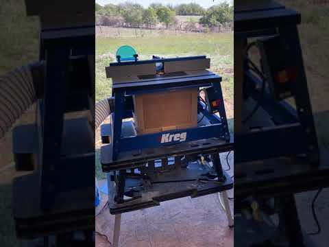 Kreg bench top router table, Wood Butcher review