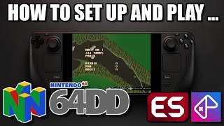Steam Deck: 64DD Emulation Setup (EmuDeck/ESDE)