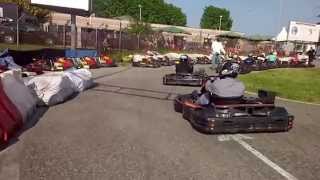 preview picture of video 'GP ⍟GyM⍟ToniK⍟ Rozzano Aprile 2014 - GoKart!'