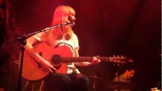 Lucy Rose live - Intro (to new song Like That)- at Kranhalle München Munich 2013-02-24