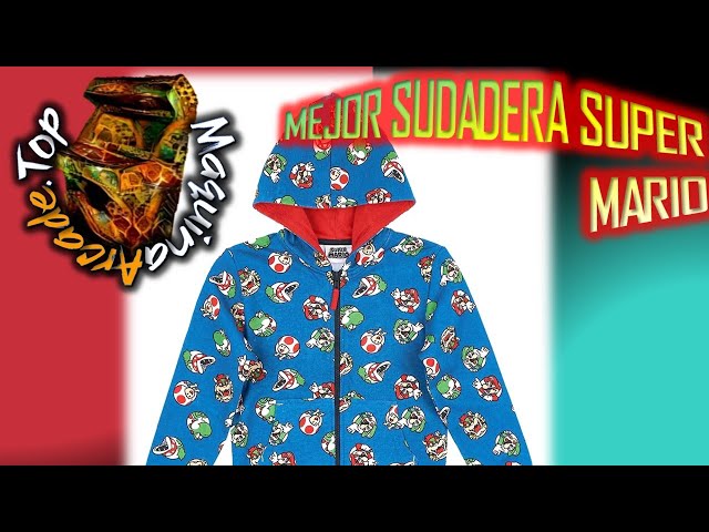 Vídeo relacionado con Nintendo - Sudadera con capucha para niño - Azul - X-Large