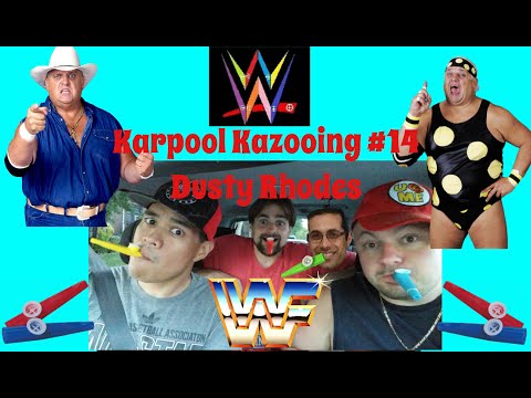 Dusty Rhodes WWE / WWF Theme Song (Kazoo Cover) - American Dream - Karpool Kazooing #14