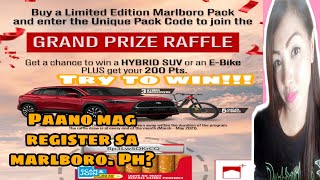 SCANPACK NG MARLBORO PAANO MAG REGISTER | HOW TO REGISTER IN MARLBORO PROMO CODE | RUTH CAPIO