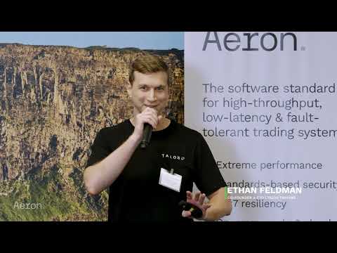 Talos Co-Founder Ethan Feldman at the Aeron Community MeetUp ...
