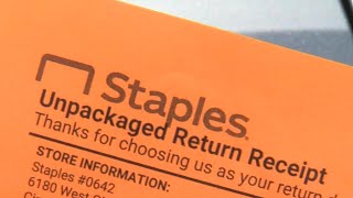 Amazon taking returns at Staples, but know this possible catch