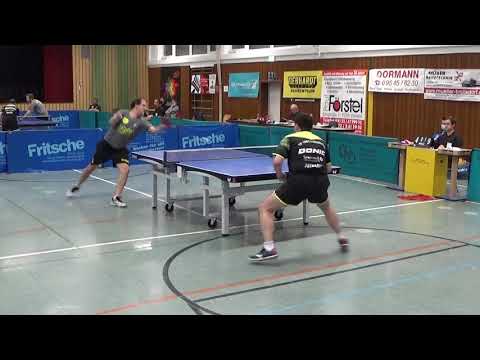 Stefan Plattner vs Juzbasic Effeltrich Leiselheim 20211120 Table Tennis 3  Bundesliga Stativ  5