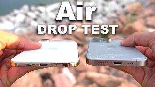 iPhone Air DROP test!! 🍃📲