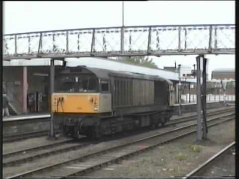 58010 and 56102 at Lincoln-01.05.98