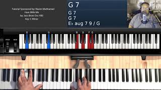 Here With Me (by Jazz from Dru Hill) - Piano Tutorial