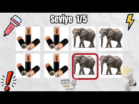 PİL PİL FİL FİL | RİTİMLE SÖYLEME OYUNU