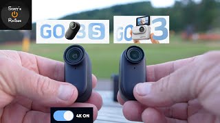 Insta360 Go 3s 4K vs Go 3 2.7K  #insta360go3 #insta360