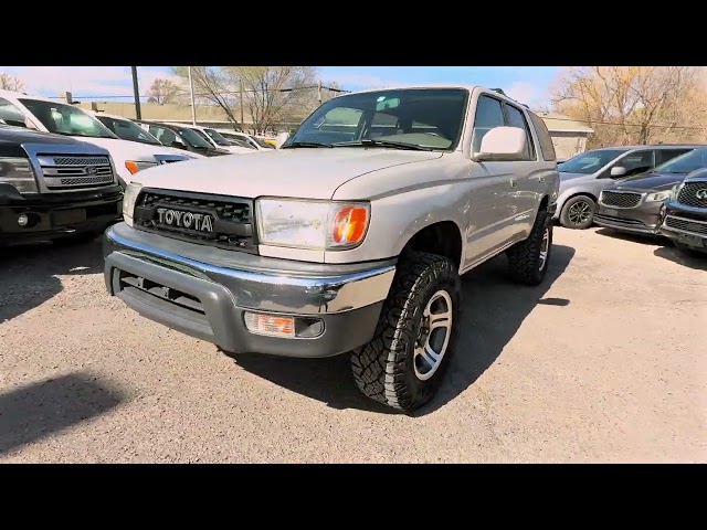 2000 TOYOTA 4RUNNER SUV V6, 3.4 LITER SR5 SPORT UTILITY 4D