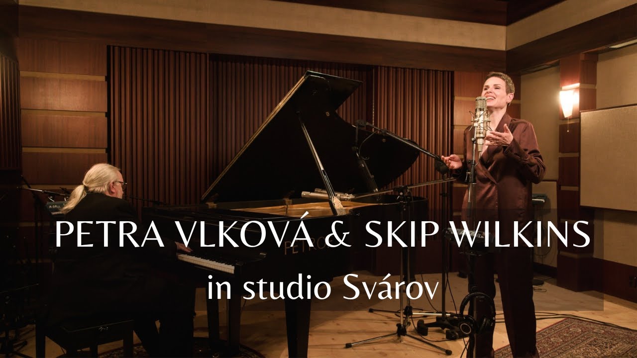 Petra Vlková & Skip Wilkins in studio Svárov