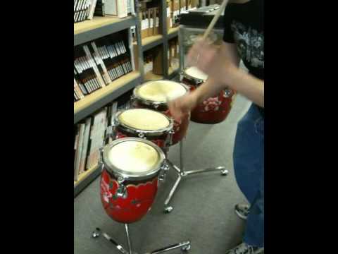 Chinese Tom Toms from California Percussion, LLC