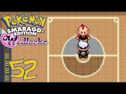 Let's Play Pokemon Smaragd Wedlocke Challenge Part 52 - Top Vier Ulrich
