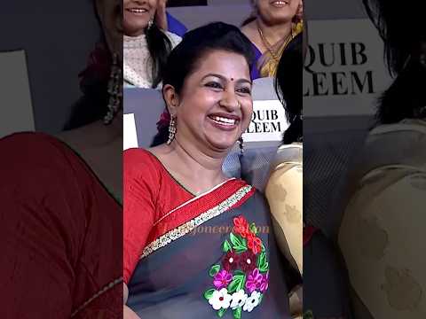 Suganya Sandy Master 💞 Radhika Sarathkumar heavy laughing