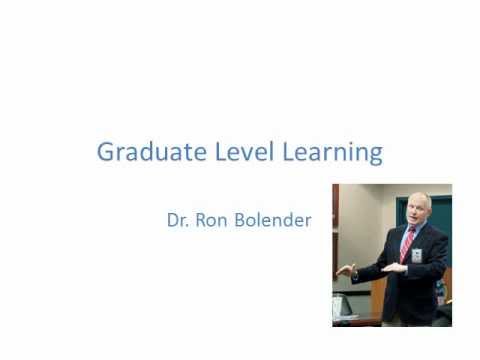Graduate Level Learning