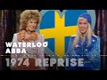 WATERLOO ABBA REPRISE Sweden 1974 Eurovision Song Contest HD