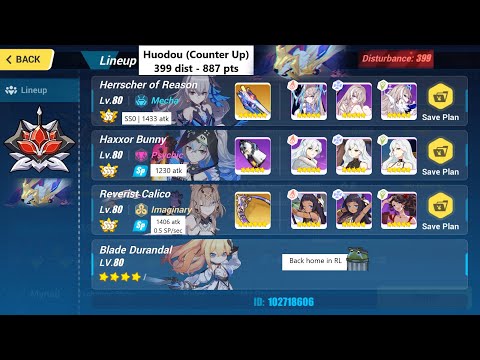 Hi3 RL Pleb (399d): Huodou 887+ | HR(SS) HB RC, DB4