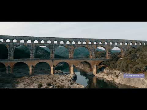 Le Gard vu du ciel - Le Pont du Gard (partie 2)