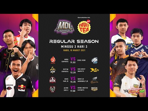[Bahasa Indonesia] MDL ID S3 - Regular Season Week 3 Day 3
