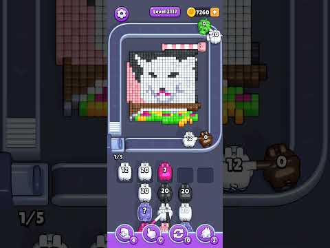 Pixel Flow Level 2117 Walkthrough