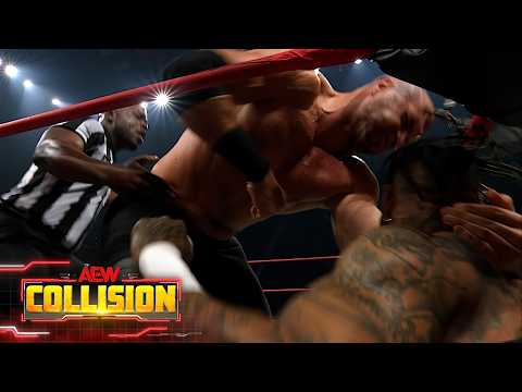 Death Riders vs Shane Taylor Promotions | AEW Collision Highlights Presented by Upper Deck