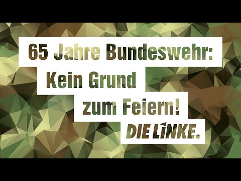 65 Jahre Bundeswehr: Kein Grund zum Feiern!