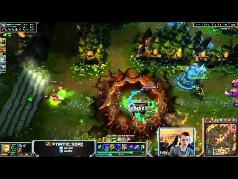 sOAZ plays Jarvan IV vs Jax top lane