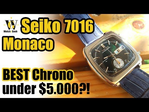 Seiko 7016 - Could this be the best mechanical Chronograph up to $5.000?