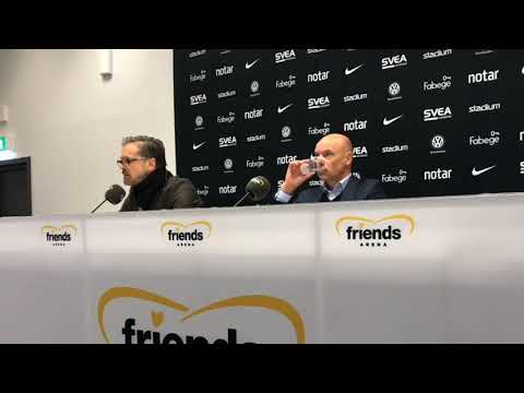 AIK Play: Presskonferens efter AIK - Malmö FF 1-1 2018-10-29