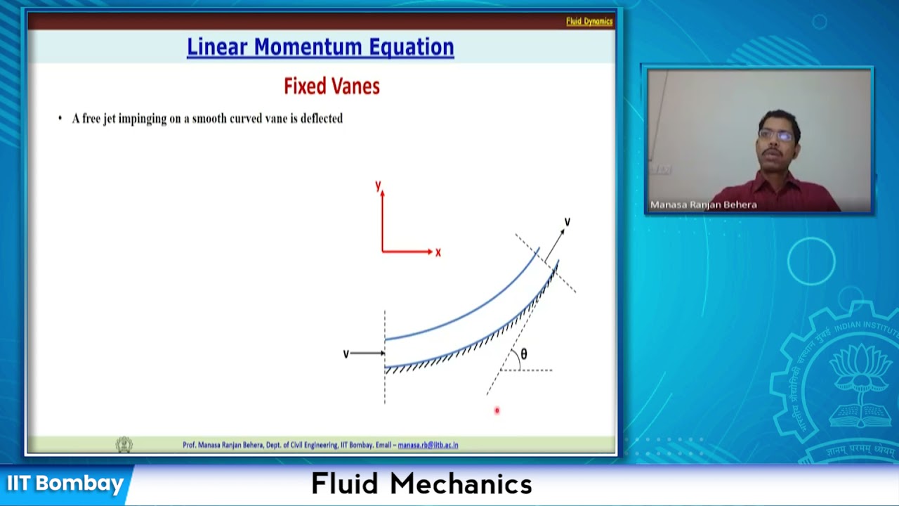 Linear Momentum Equation and it's Applications: Lecture-8C