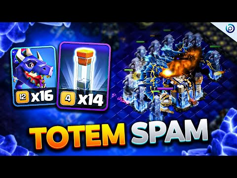 TH18 MASS DRAGONS + TOTEM SPELL Spam Is Broken! | Best New Strategy After Update