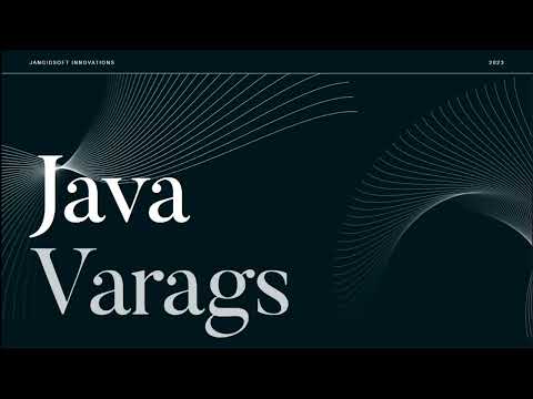 Can Method Overloading Happen With A Single Method In Java Varargs Variable Arguments Is A Java