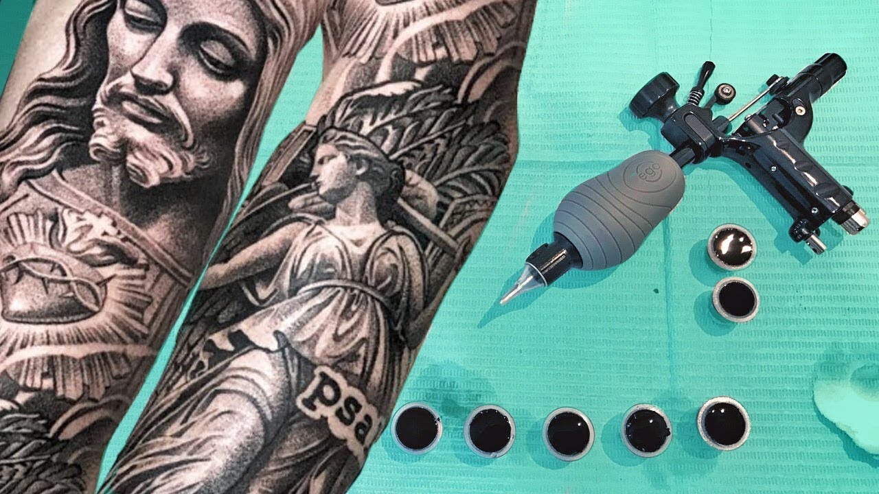 tattoo timelapse full arm by lil b tattoo